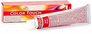 Фарба для волосся Wella Color Touch 4/5 Cередній Коричневий Червоне Дерево, 60 мл - Фото 1