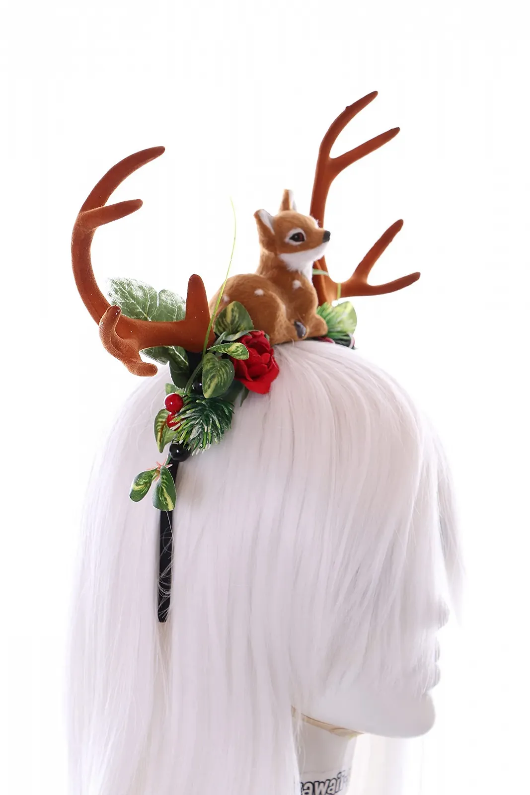 Обруч Штучні рослини з оленячими рогами, фото №8