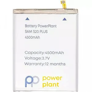 Аккумуляторная батарея для телефона PowerPlant Samsung Galaxy S20 Plus (EB-BG985ABY) 4500mAh SM170777 - Фото 1