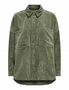 Куртка ONLY Onljanine-Rai Ls Ovs Cord Shacket Cc PNT - Фото 1