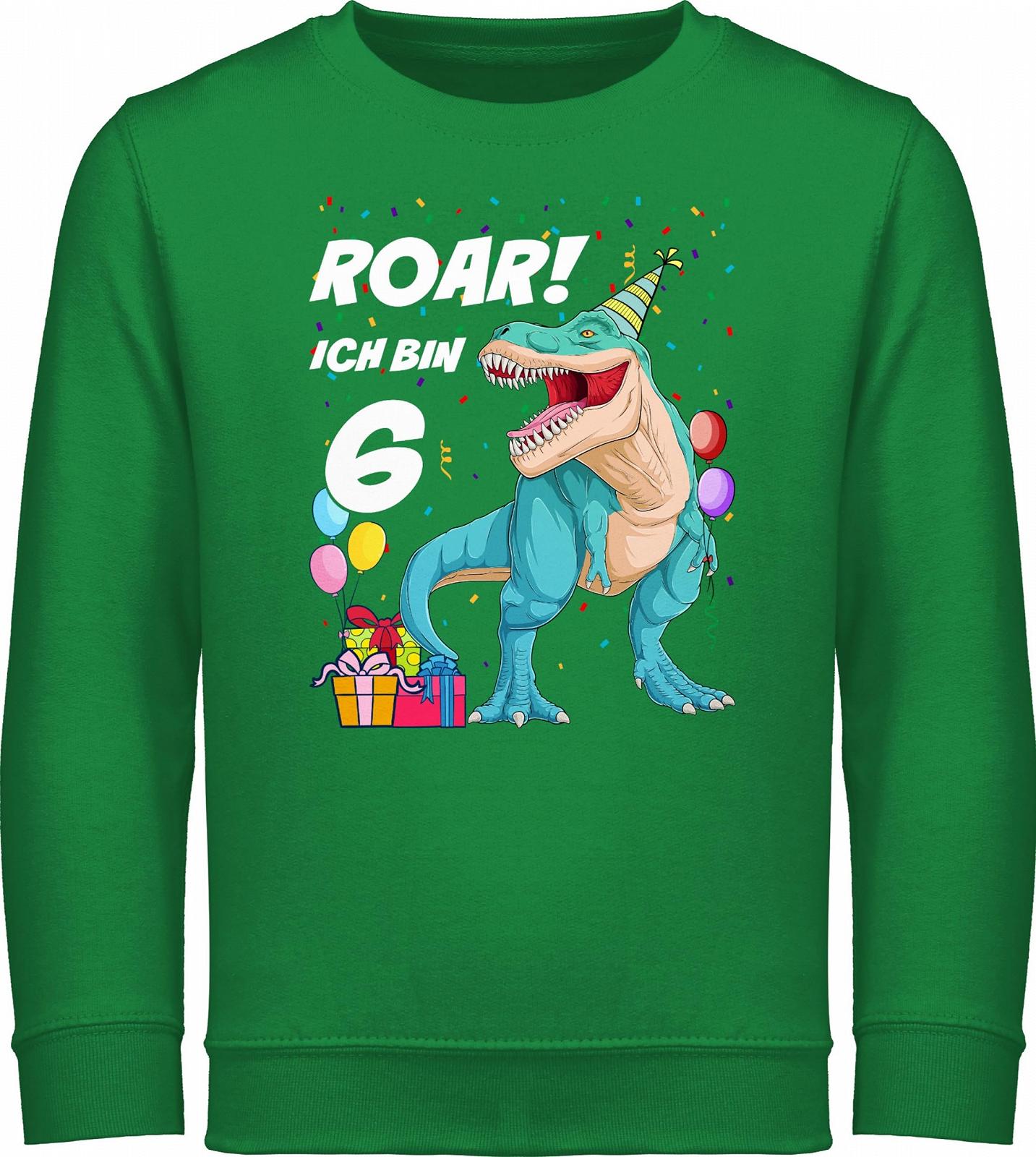 Джемпер Shirtracer 6th Birthday - I Am 6 Years - T-Rex Dinosaur Dino, фото №1