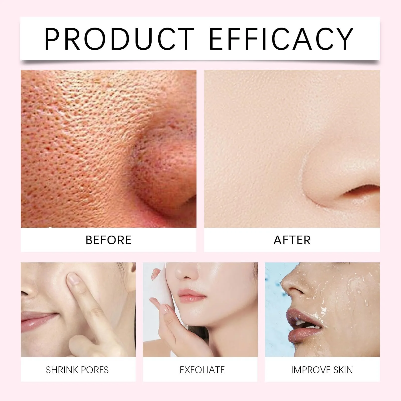 Маска для обличчя Глина для очищення пор, фото №5