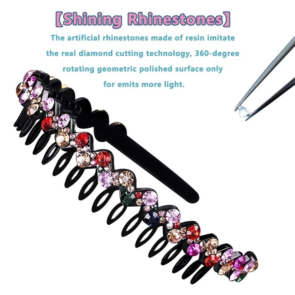 Расческа-обруч LUOLIPEYA с зубчиками, фото №5 Расческа-обруч LUOLIPEYA с зубчиками, фото №5