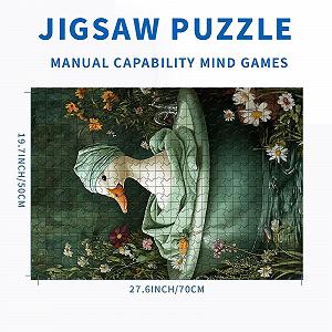 Пазл White Duck in the Bathtub 1000 деталей 70 x 50 см - Фото 1