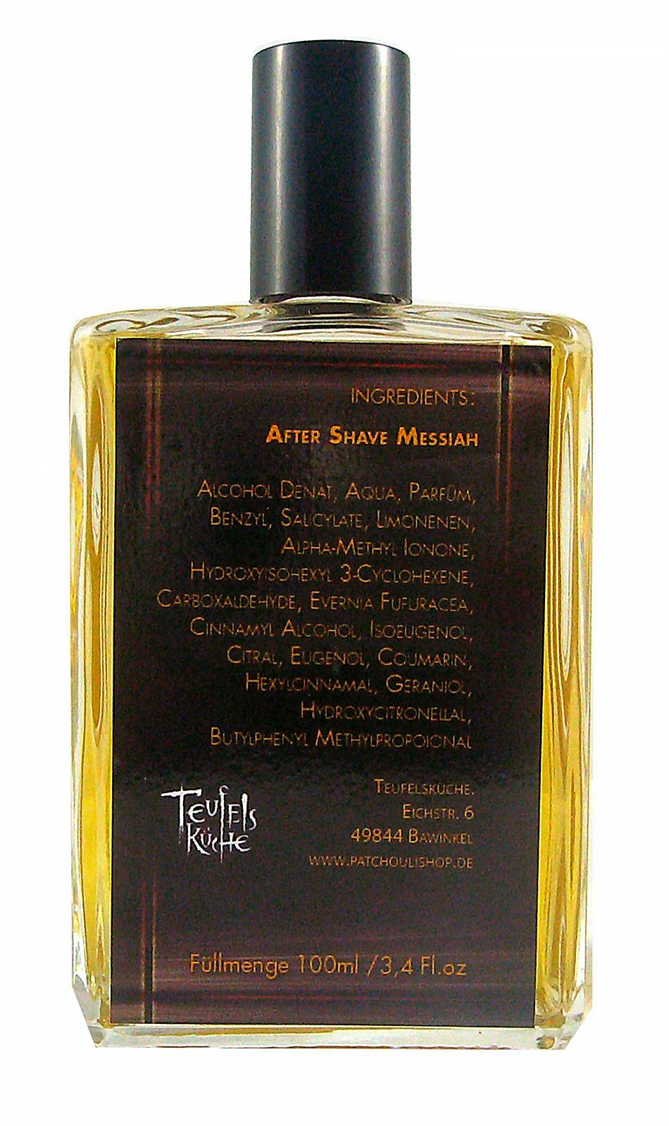 Оригинальный Teufelsküche After Shave "Messiah" Пачули / Опиум 100 мл Вода для бритья, фото №3