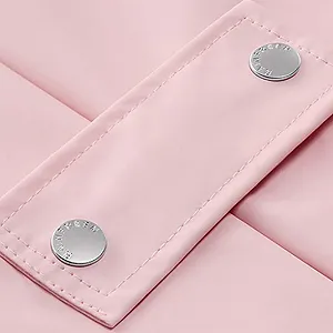 Дождевик Generisch для детей, девочек и мальчиков, легкий, водонепроницаемый, с подкладкой, длинный, ветровка synthetic.ua - Фото 1