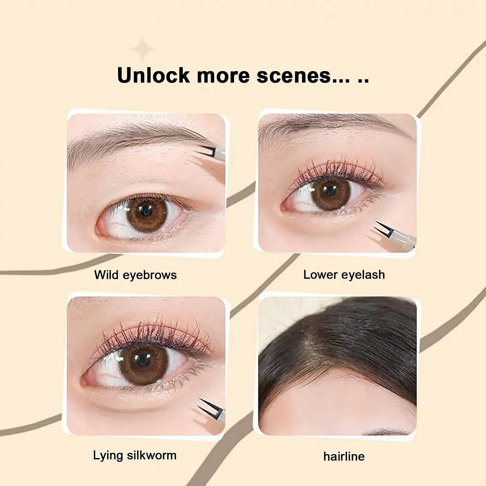 Підводка для вій з подвійним наконечником Zorq, фото №7 Підводка для вій з подвійним наконечником Zorq, фото №7