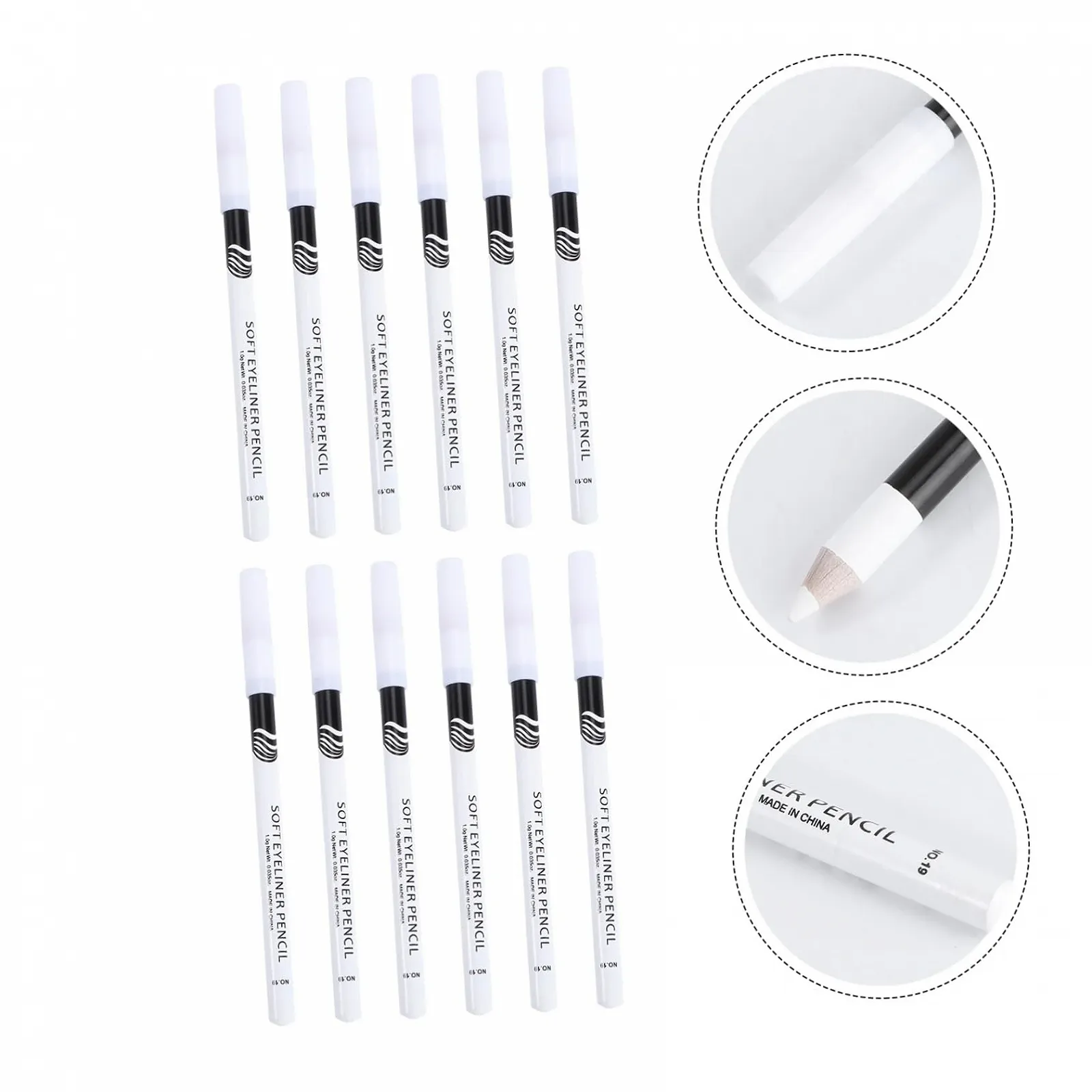 Карандаш для глаз FOMIYES белый, фото №2