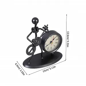 Настольные часы VICASKY Ретро Железные декоративные для дома и офиса synthetic.ua - Фото 1