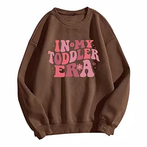 Купити Жіночий Світшот Generisch з круглим вирізом, буквеним принтом - Фото 1 Жіночий Світшот Generisch з круглим вирізом, буквеним принтом - Фото 1