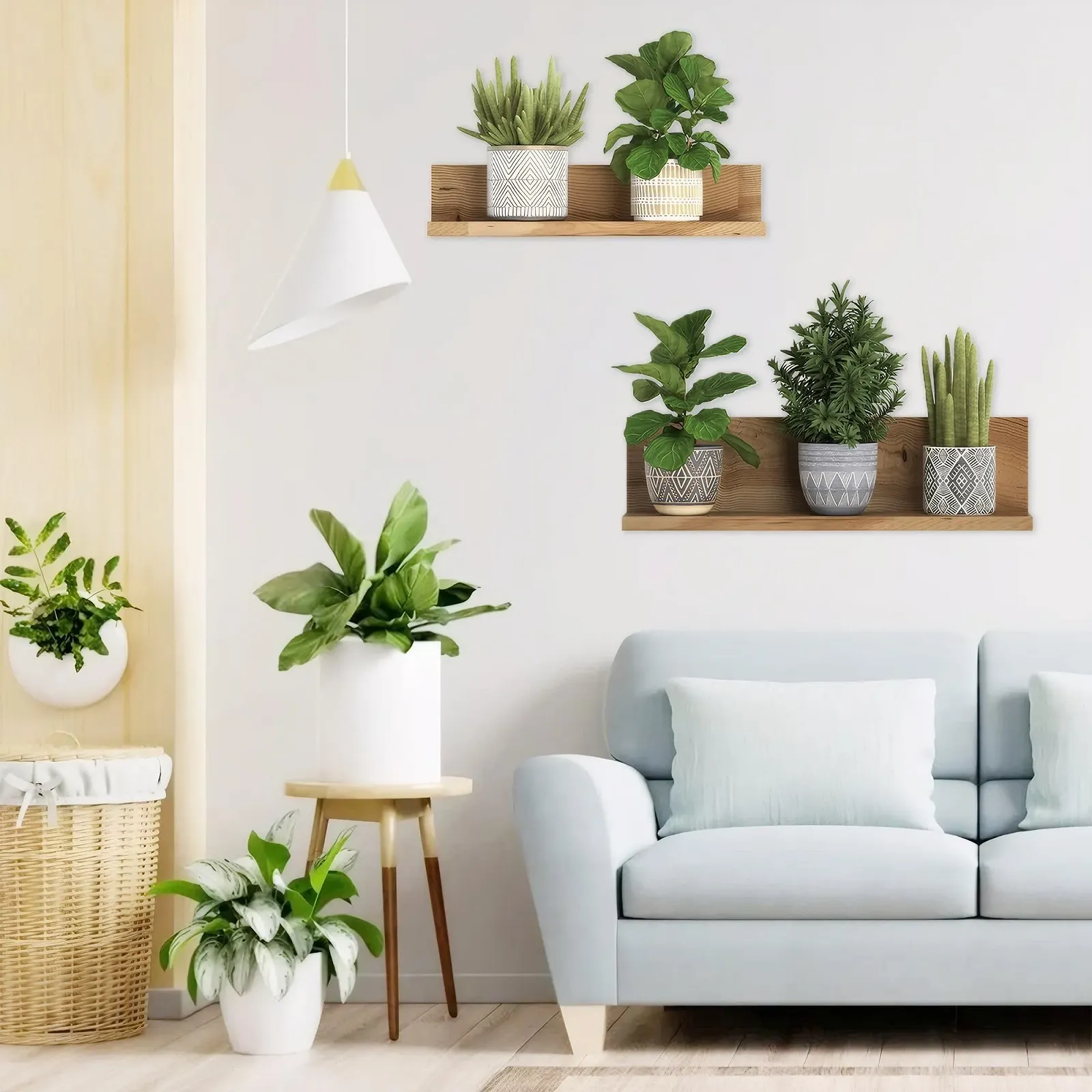 Наклейка на стіну Рослини 3D Кактус Квіти Бонсай Ваза Самоклейна 3 шт., фото №8 Наклейка на стіну Рослини 3D Кактус Квіти Бонсай Ваза Самоклейна 3 шт., фото №8