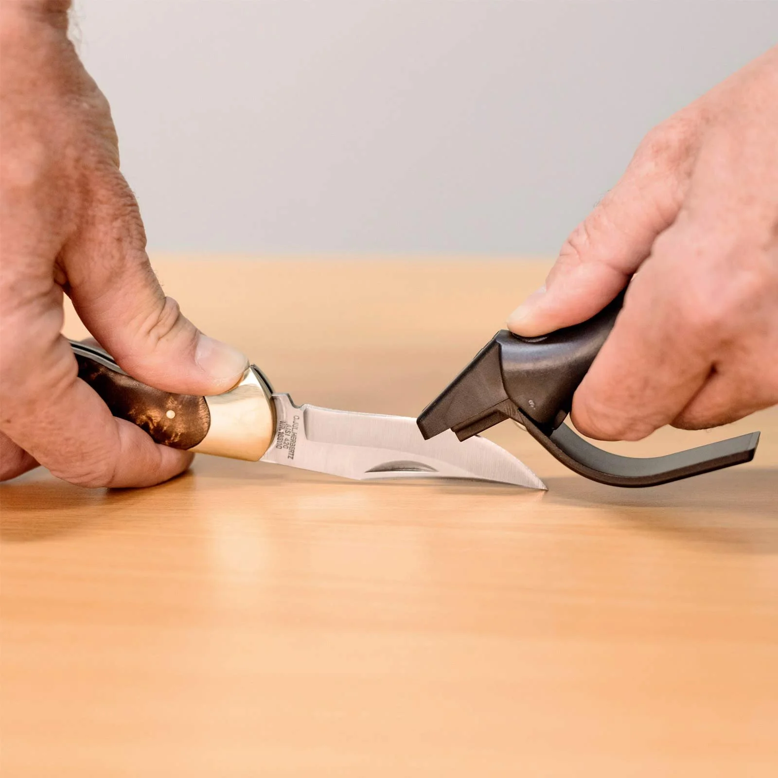 Точилка для ножів Herbertz Сіра M, фото №3