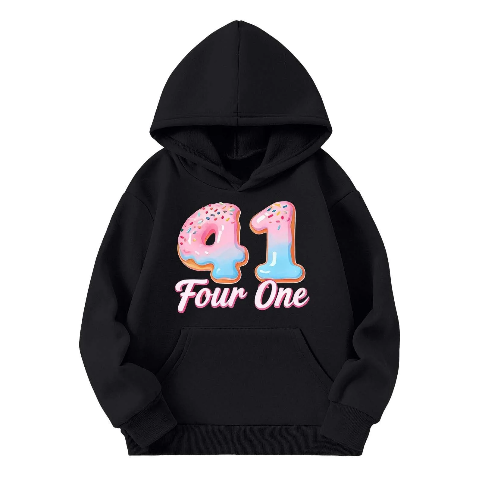 Дівчинка Толстовка з довгими рукавами і капюшоном, фото №2