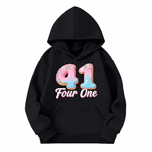 Дівчинка Толстовка з довгими рукавами і капюшоном synthetic.ua - Фото 1