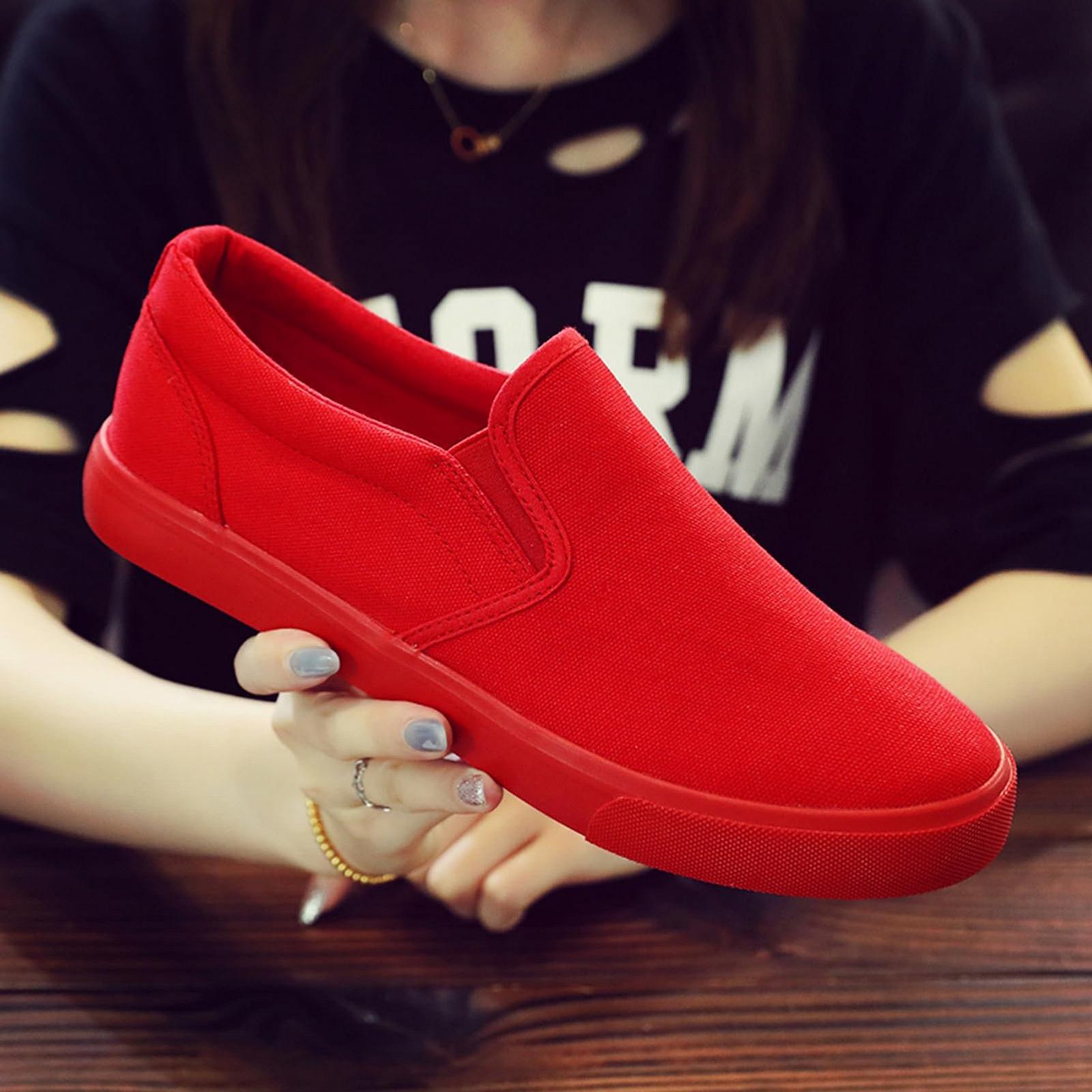 Чоловічі Сліпони Jamron З Льону Однотонні Повсякденні Кеди, фото №4