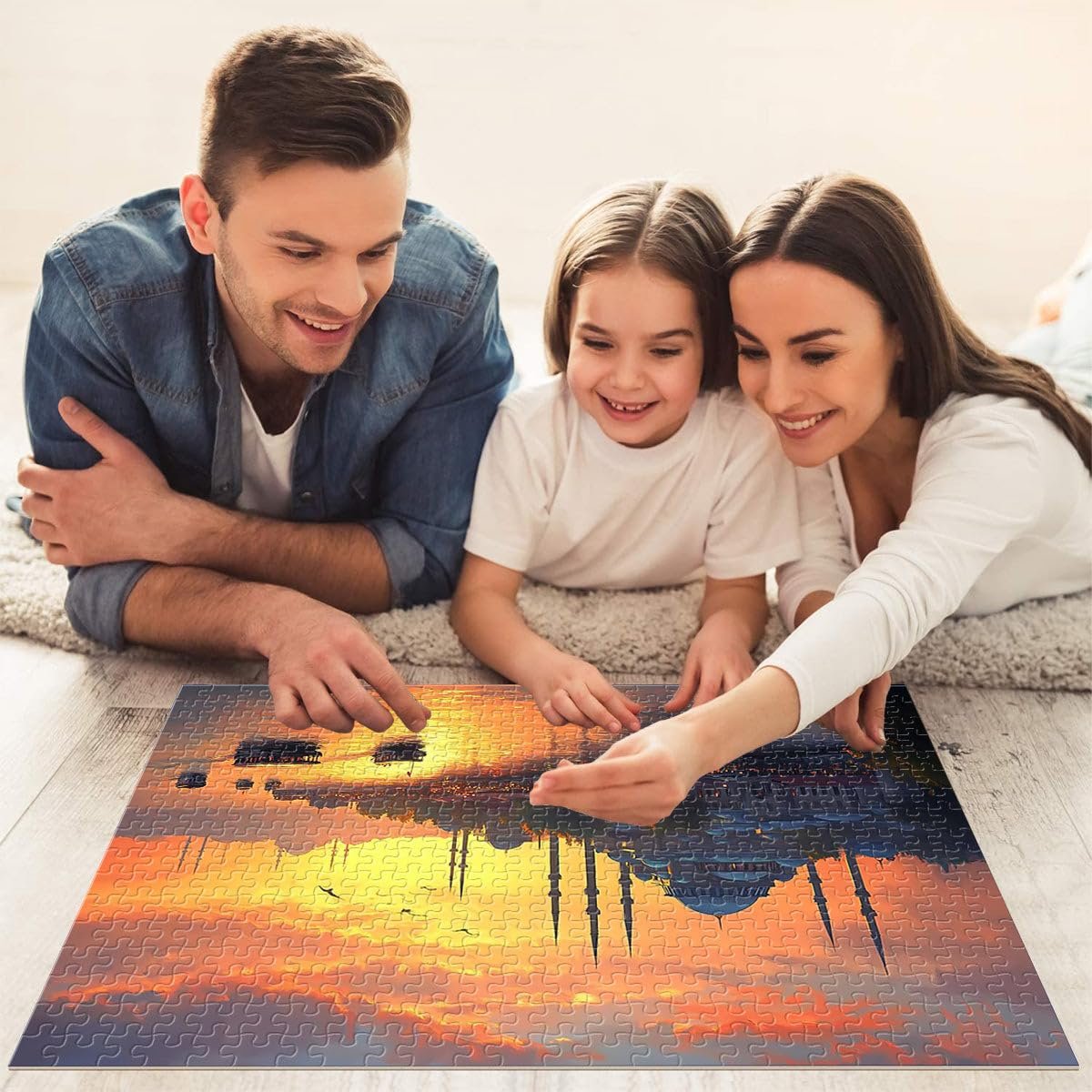 Пазл Стамбул Закат 1000 элементов 75 x 50 см с постером и викториной, фото №8