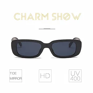 Солнцезащитные очки Lidiper Прямоугольные Винтажные UV 400 synthetic.ua - Фото 1