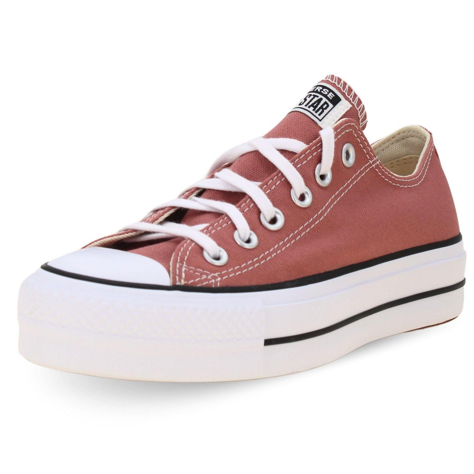 Кеды Converse Chuck Taylor All Star Lift OX Chucks 561681C Черно-белые, фото №1