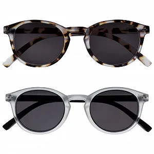 Солнцезащитные очки OPULIZE Zen, 2 шт, маленькая круглая оправа, пружинные петли - Фото 1