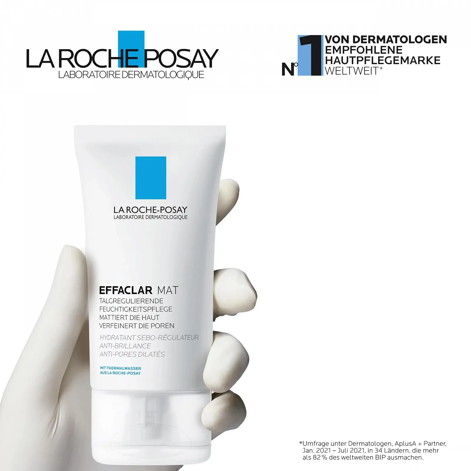 Матувальний зволожувальний крем La Roche Posay Effaclar Mat для жирної та проблемної шкіри 40 мл, фото №6 Матувальний зволожувальний крем La Roche Posay Effaclar Mat для жирної та проблемної шкіри 40 мл, фото №6