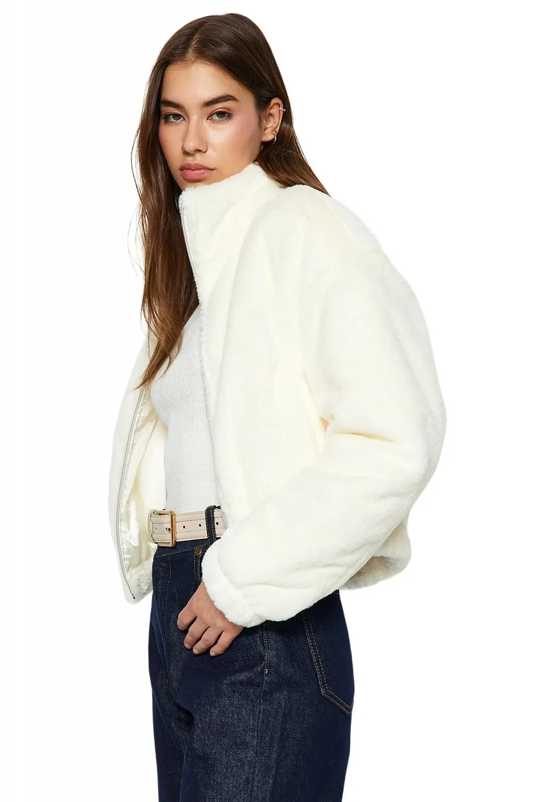 Пальто Прямое TRENDYOL Классическое Обычное, фото №2