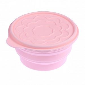Миска Toddmomy складна, термостійка, силіконова, розширювана, для харчових продуктів, контейнер - Фото 1
