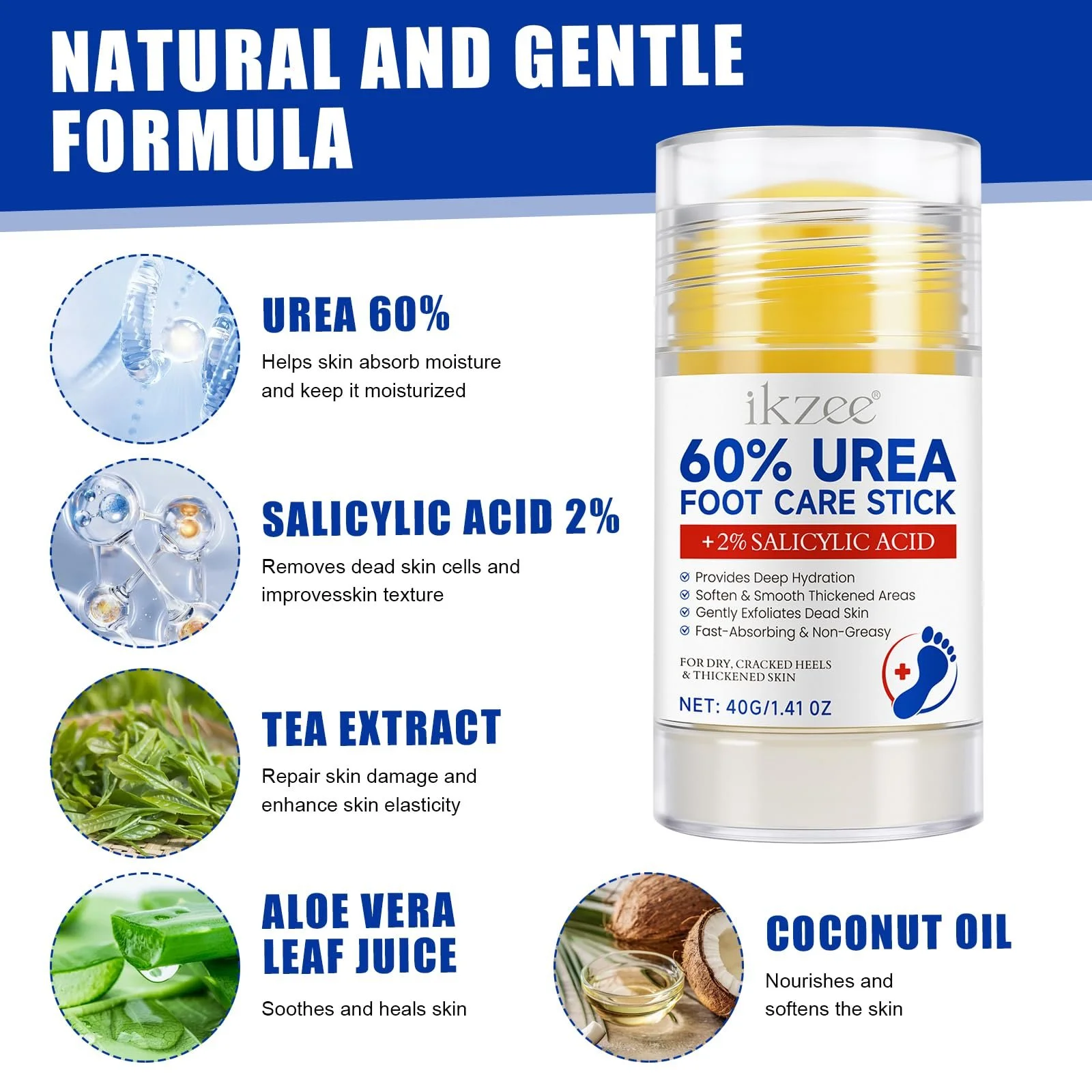 Крем для ног Urea Cream 60% 2 шт по 40 г, фото №6