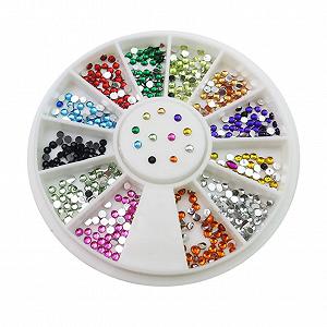 Наклейки з кристалами для нігтів Housoutil, аксесуари для нейл-арту, алмазні камені - Фото 1