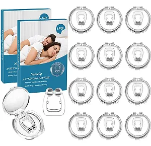 Розпірка проти хропіння 12 шт. Роздільник для носа пристрій проти хропіння з розширювачем для носа, покращує дихання та якість сну - Фото 1