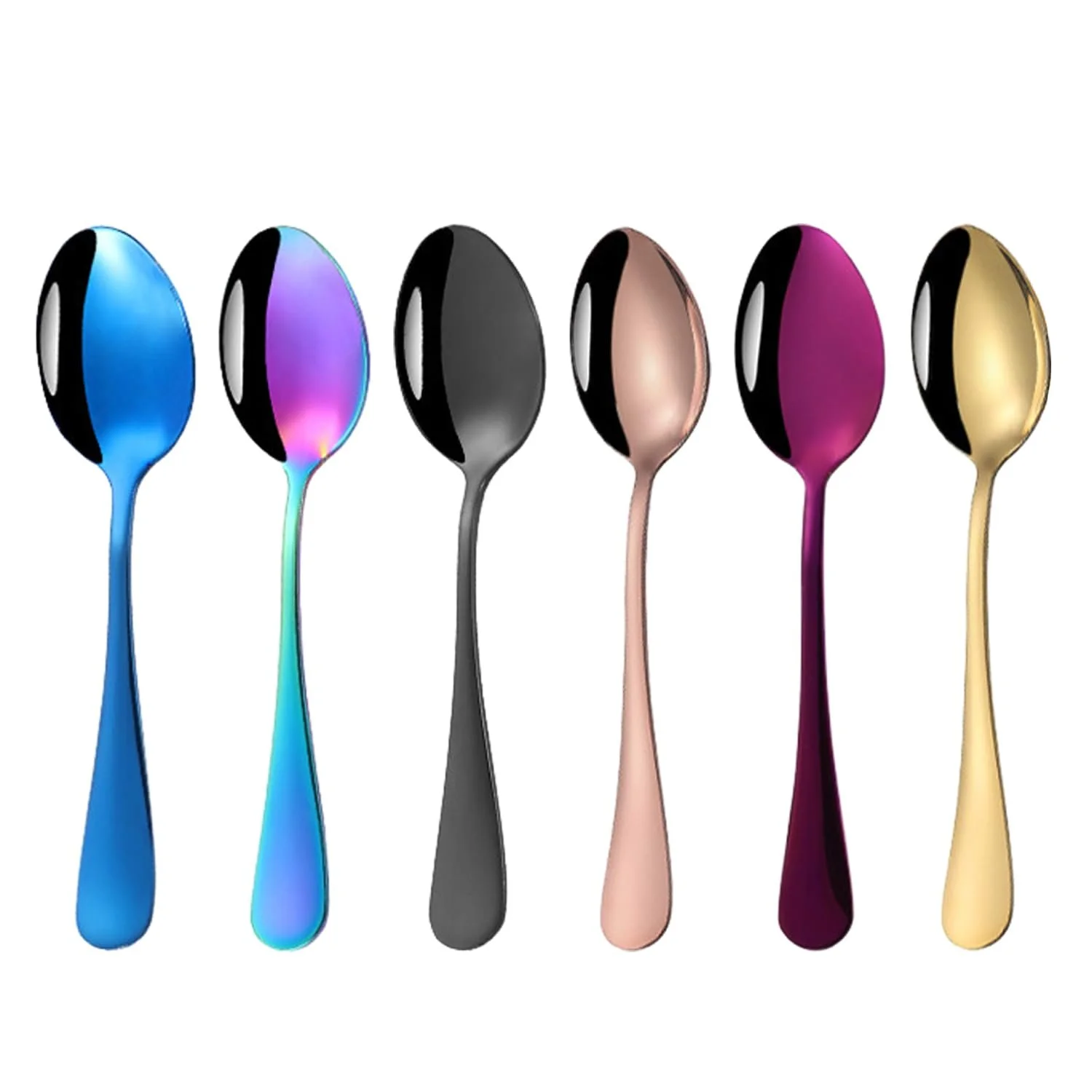 Кавова ложка з нержавіючої сталі, 6 штук, фото №1