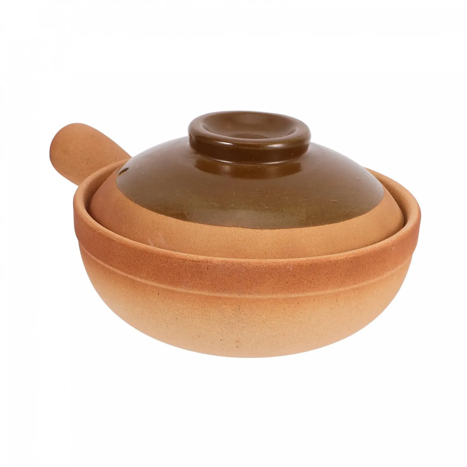 Керамический горшок Sosoport для приготовления риса с крышкой, фото №1