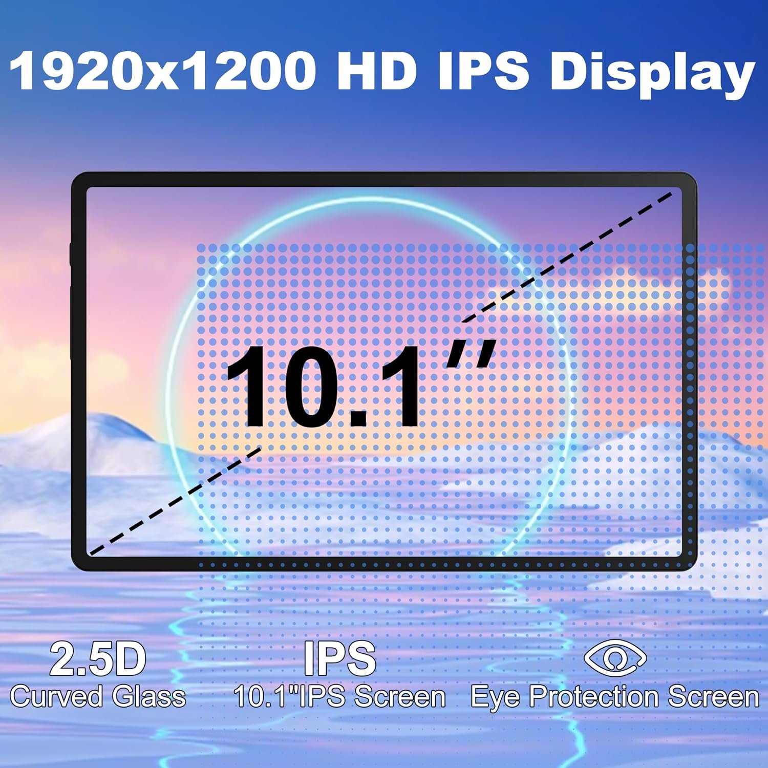 Планшет MIRGAMO X50 10.1" 22/128Гб 4G 8-ядер Android 14 8000 мАч Черный-серый, фото №5