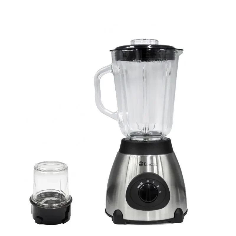 Блендер стаціонарний з чашками 1,5 л кофемолка 2в1 DOMOTEC 6609 MS три швидкості 1000 Вт Срібний AVK, фото №7 Блендер стаціонарний з чашками 1,5 л кофемолка 2в1 DOMOTEC 6609 MS три швидкості 1000 Вт Срібний AVK, фото №7