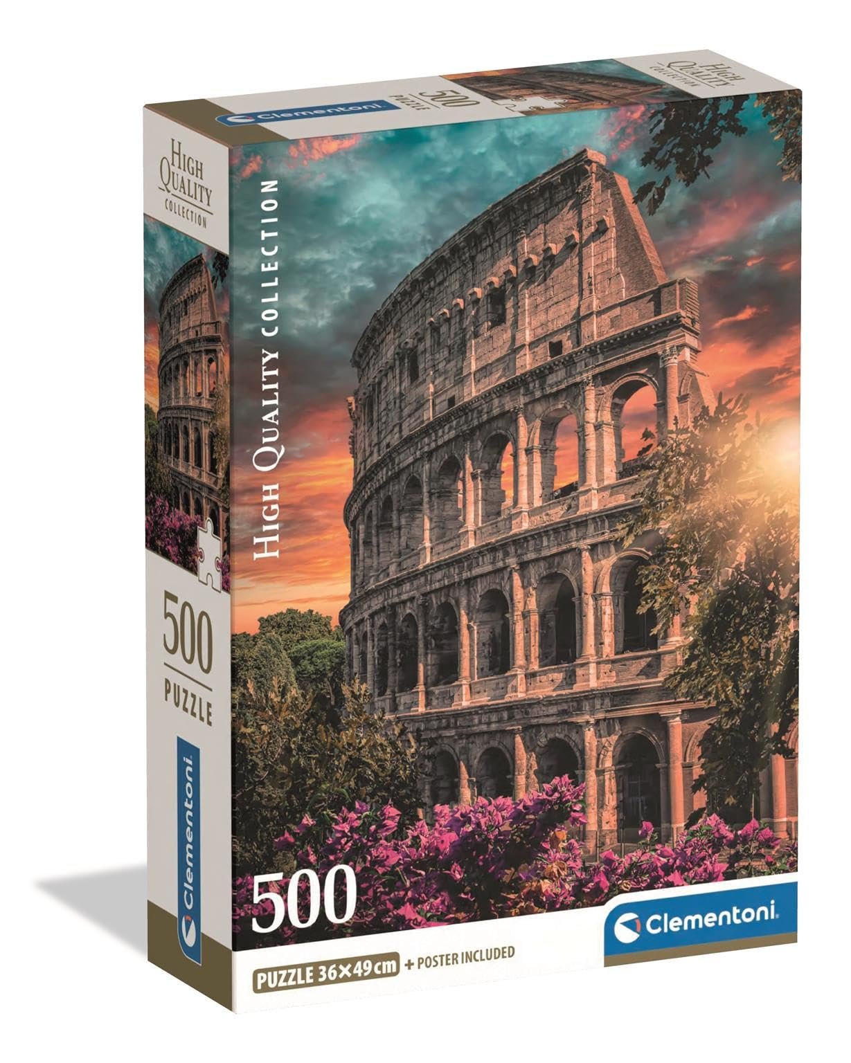 Пазл Clementoni Puzzle Collection Flavian Amphitheatre 500 деталей компактная коробка 35588, фото №1 Пазл Clementoni Puzzle Collection Flavian Amphitheatre 500 деталей компактная коробка 35588, фото №1
