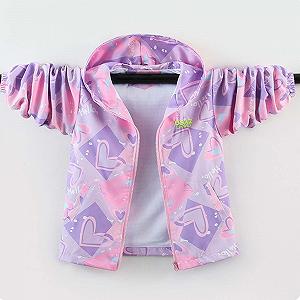 Перехідна куртка для дівчинки synthetic.ua - Фото 1
