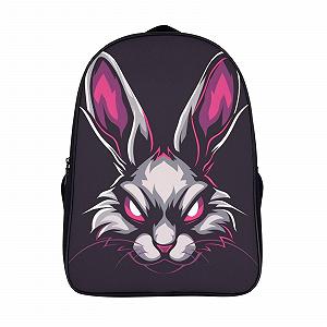 Школьный рюкзак RSIUUODNF Rabbit для девочек-подростков, большой, для школы, треккинга, путешествий, 40 x 28 x 16 см, стиль-9 - Фото 1