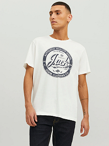 Футболка Jack&Jones JJEJEANS TEE SS O-NECK NOOS 22/23 12210949 Белый XL - Фото 1