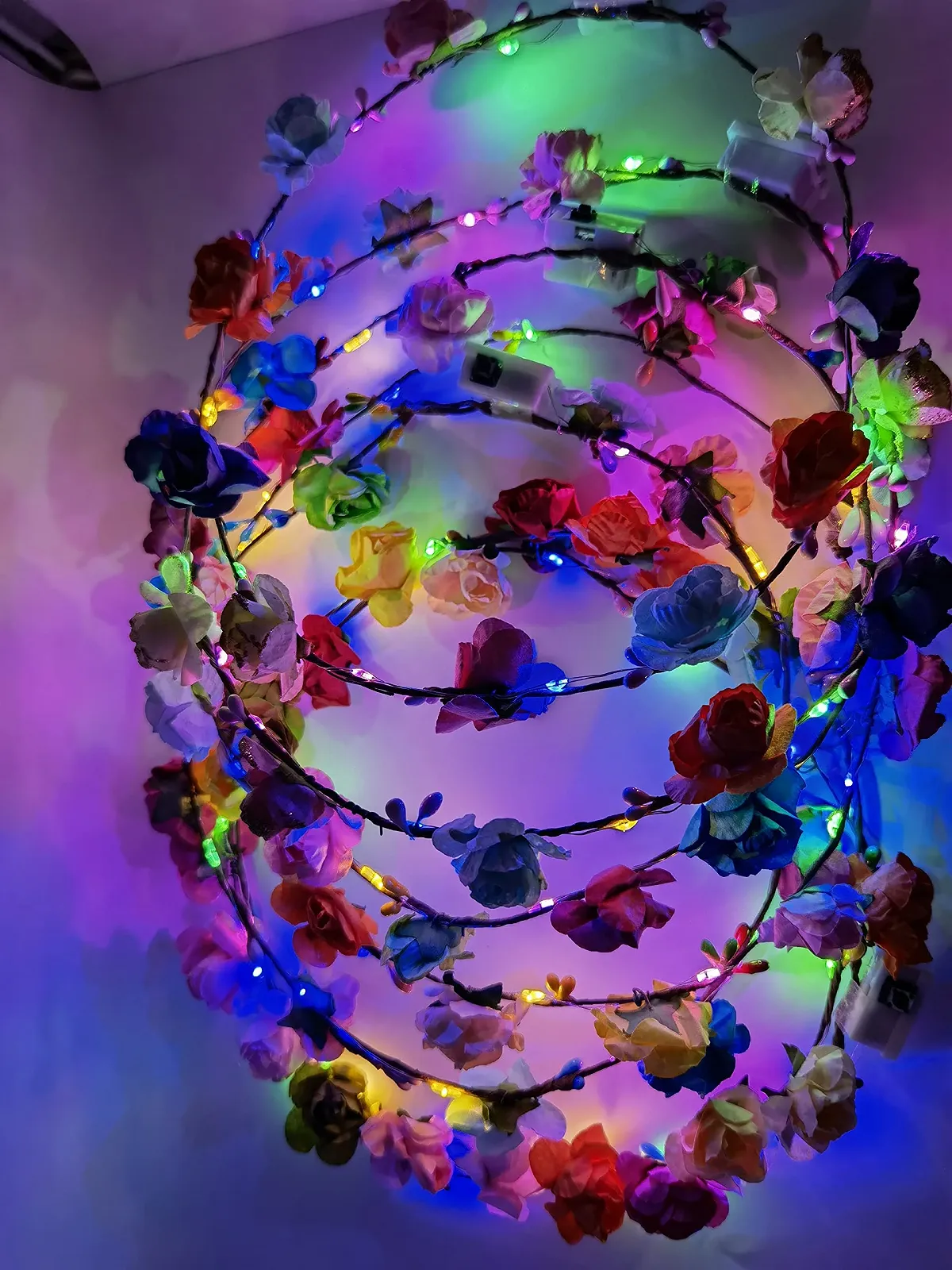 Венок Цветочный 7 штук, фото №2