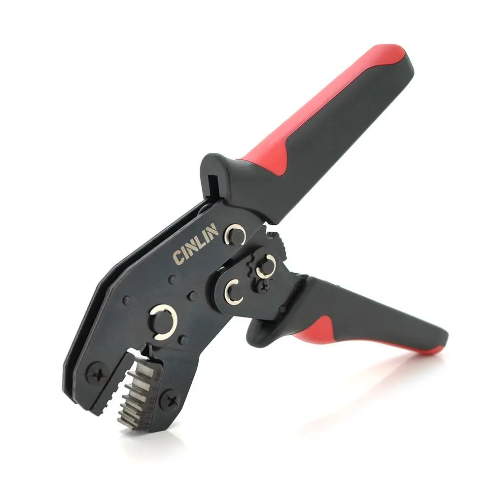 Инструмент обжимной SN-06WF для обжимки клемм 0.25-6mm2, Black-red, фото №1