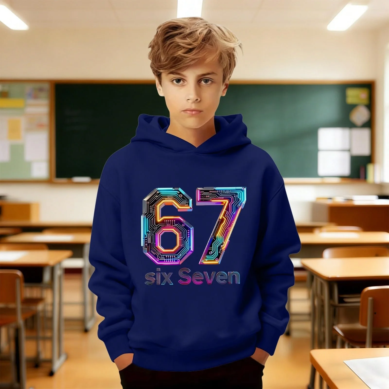 Худи 67 Prints Серия Essentials Модель Jumper, 176, 152, 164, 140, 134, фото №3 Худи 67 Prints Серия Essentials Модель Jumper, 176, 152, 164, 140, 134, фото №3