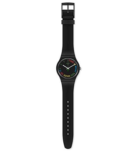 Годинник Swatch New Gent Time is What You Make of it TBC Horloge SO29B103 Strap, фото №2