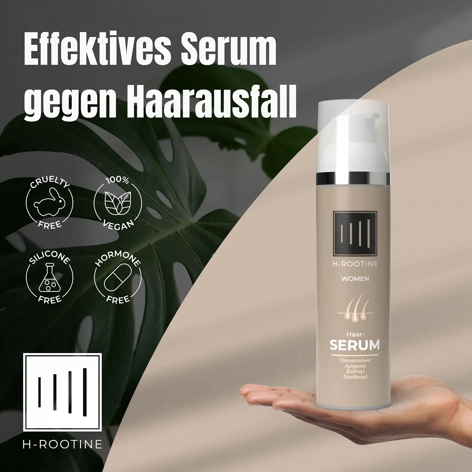 Сироватка для росту волосся H-ROOTINE для жінок 75 мл, фото №5