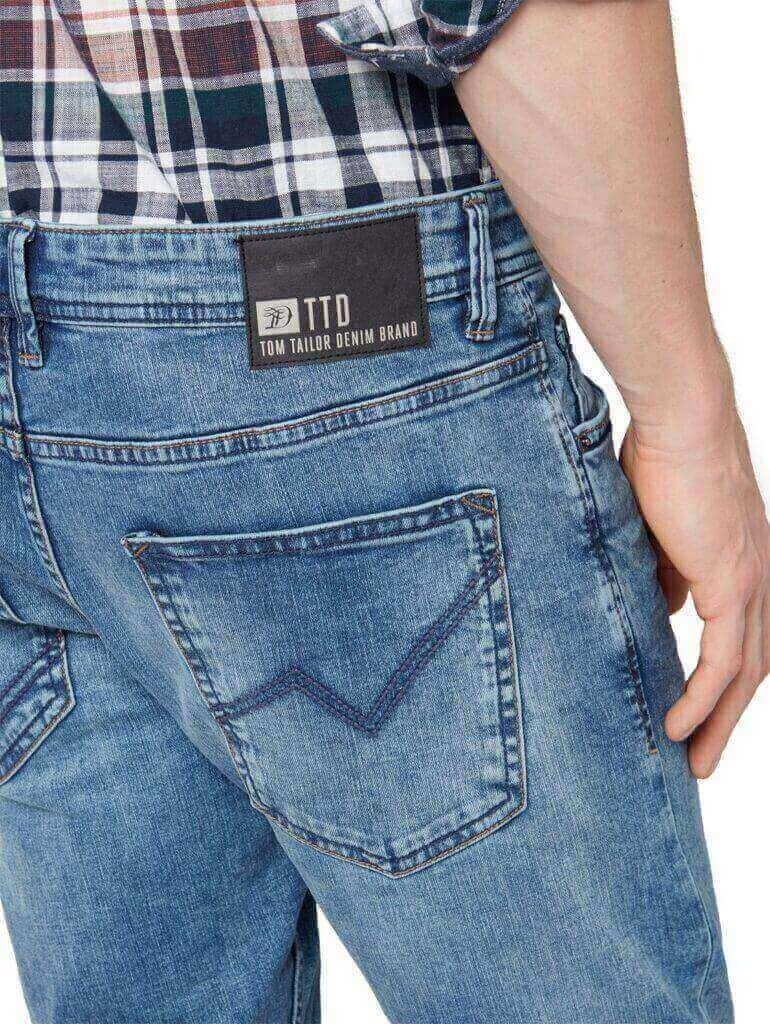 Джинсы Tom Tailor Piers slim jeans L Голубой, фото №5