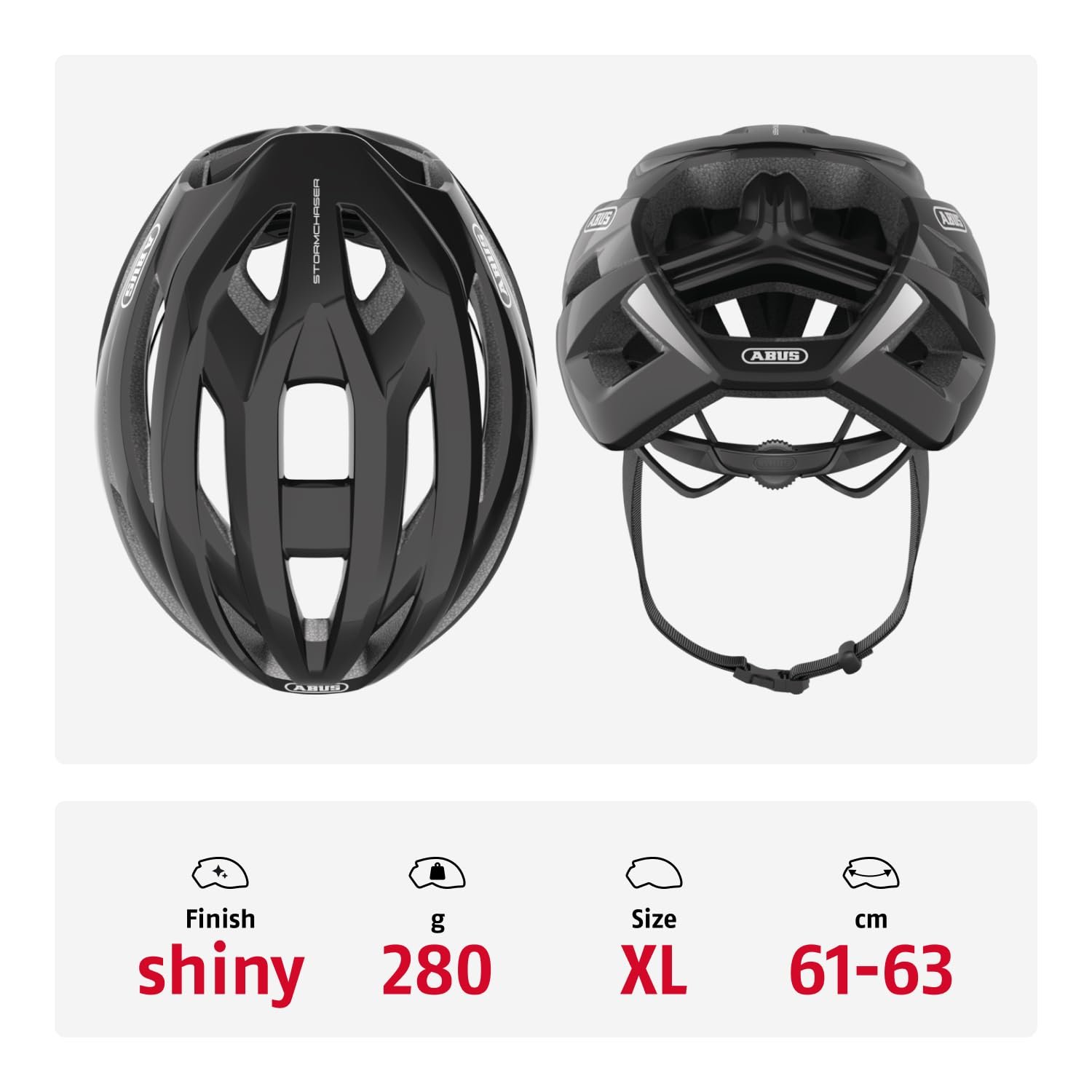 Шолом ABUS StormChaser Road Bike, фото №3