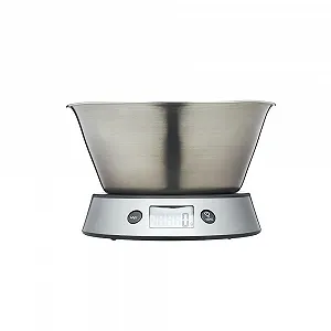 Цифрові кухонні ваги Taylor Pro з чашею 5 кг Stainless Steel Finish - Фото 1