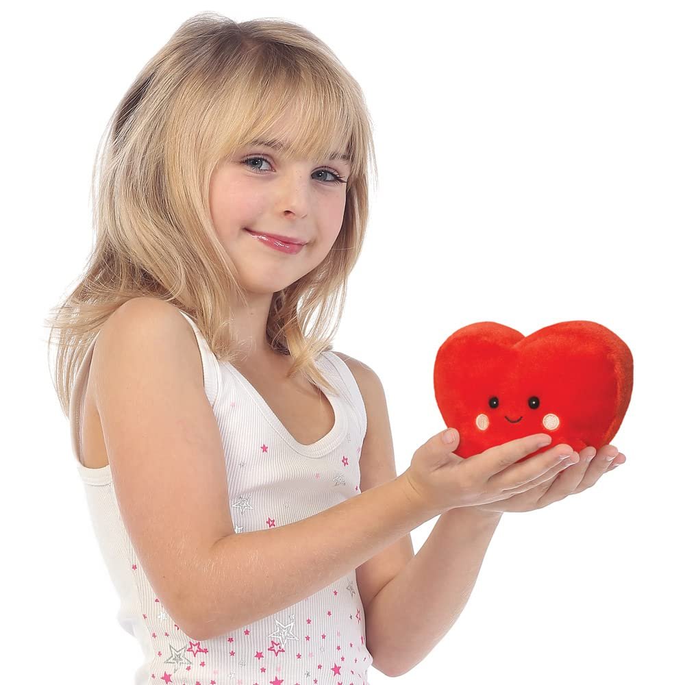 Мягкая игрушка Aurora Palm Pals Amore Heart 13 см экологичная Красная, фото №6 Мягкая игрушка Aurora Palm Pals Amore Heart 13 см экологичная Красная, фото №6