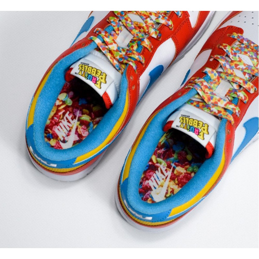 Кроссовки Nike Dunk Low QS LeBron James Fruity Pebbles Размер 46, фото №4