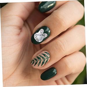 Стразы для ногтей PLAFOPE, 20 шт, кролик, украшения для ногтей, декор для ногтей, DIY маникюр synthetic.ua - Фото 1