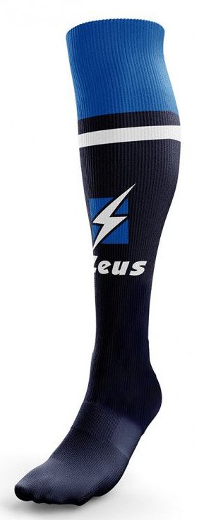 Гетры Zeus CALZA UNITED 40-46, голубой, синий, фото №1