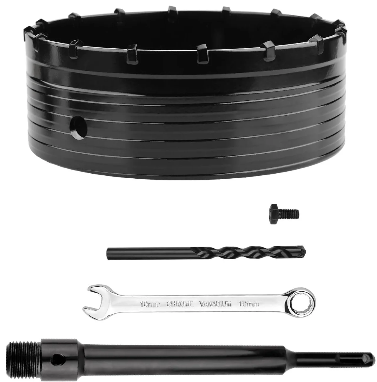 Свердло 152 мм / SDS plus 220 мм / Чорний, фото №2 Свердло 152 мм / SDS plus 220 мм / Чорний, фото №2